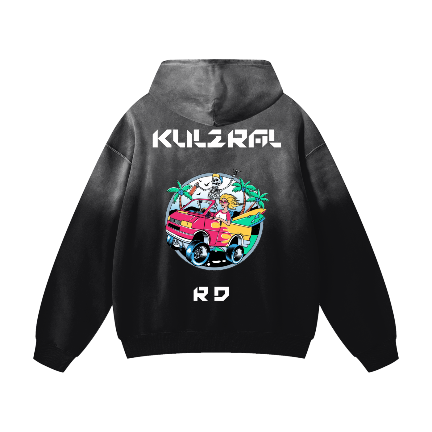 Heavyweight Sunfade Oversized Hoodie