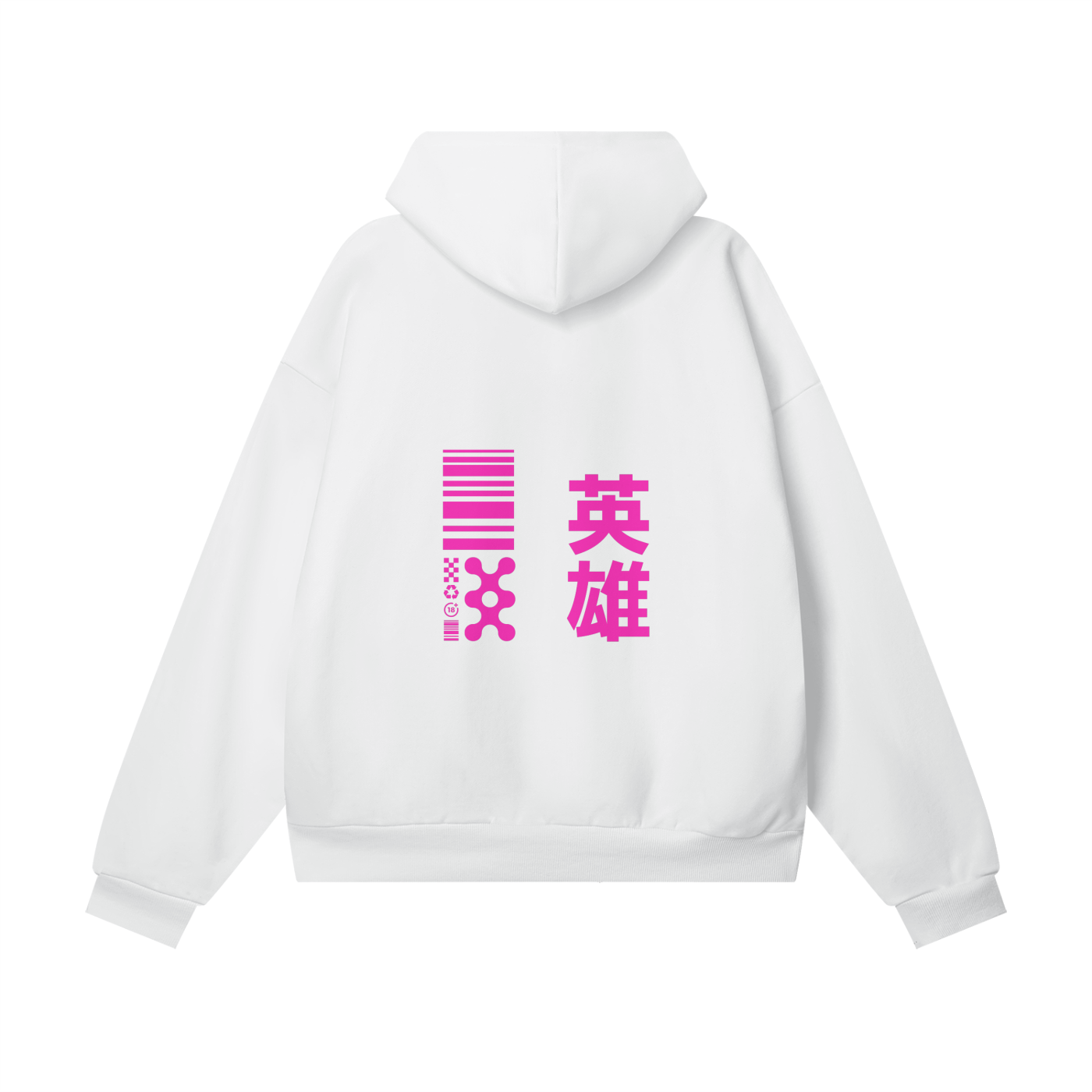 Oversize Heavyweight Hidden Pocket Fleece Hoodie - 460 GSM