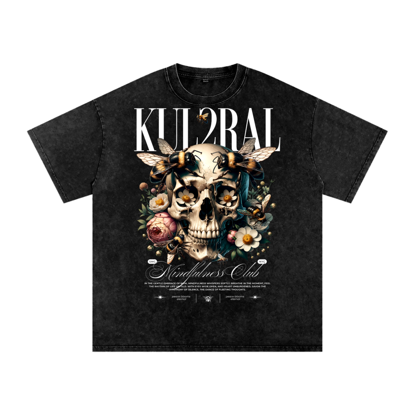 Acid Wash Oversize T-Shirt