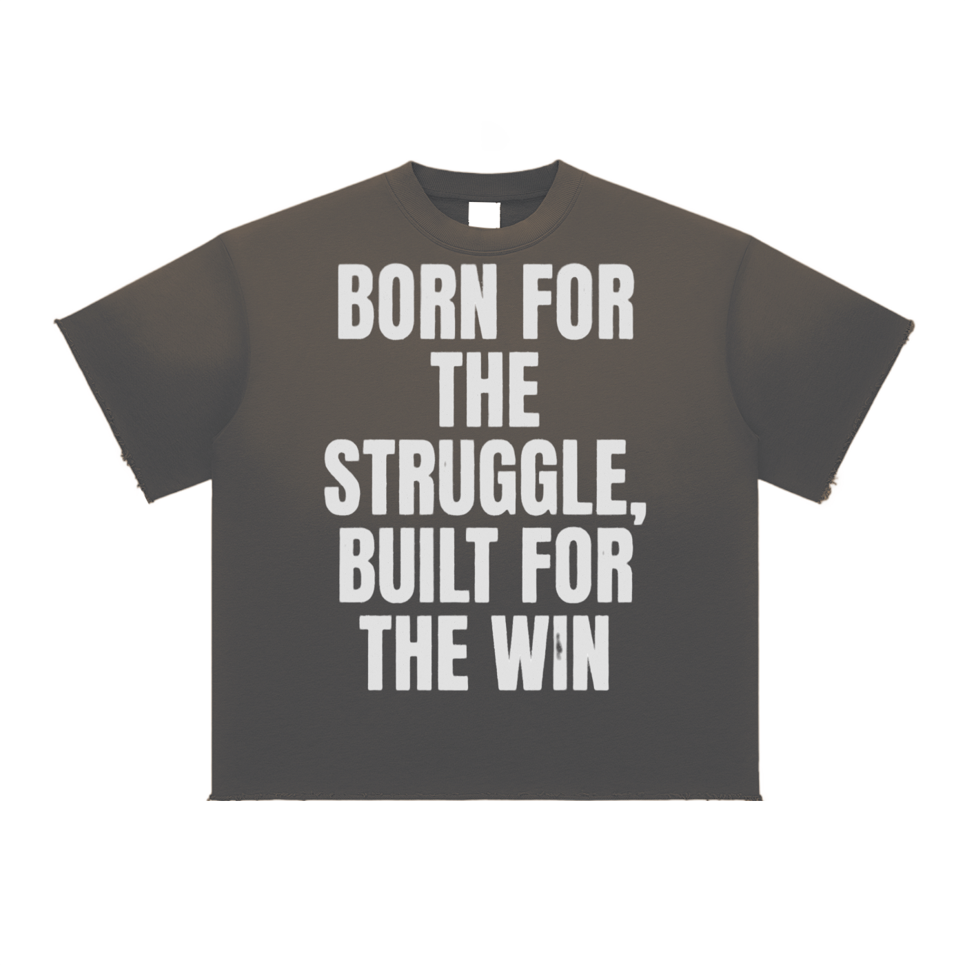 Sun Fade Raw Edge T-Shirt
