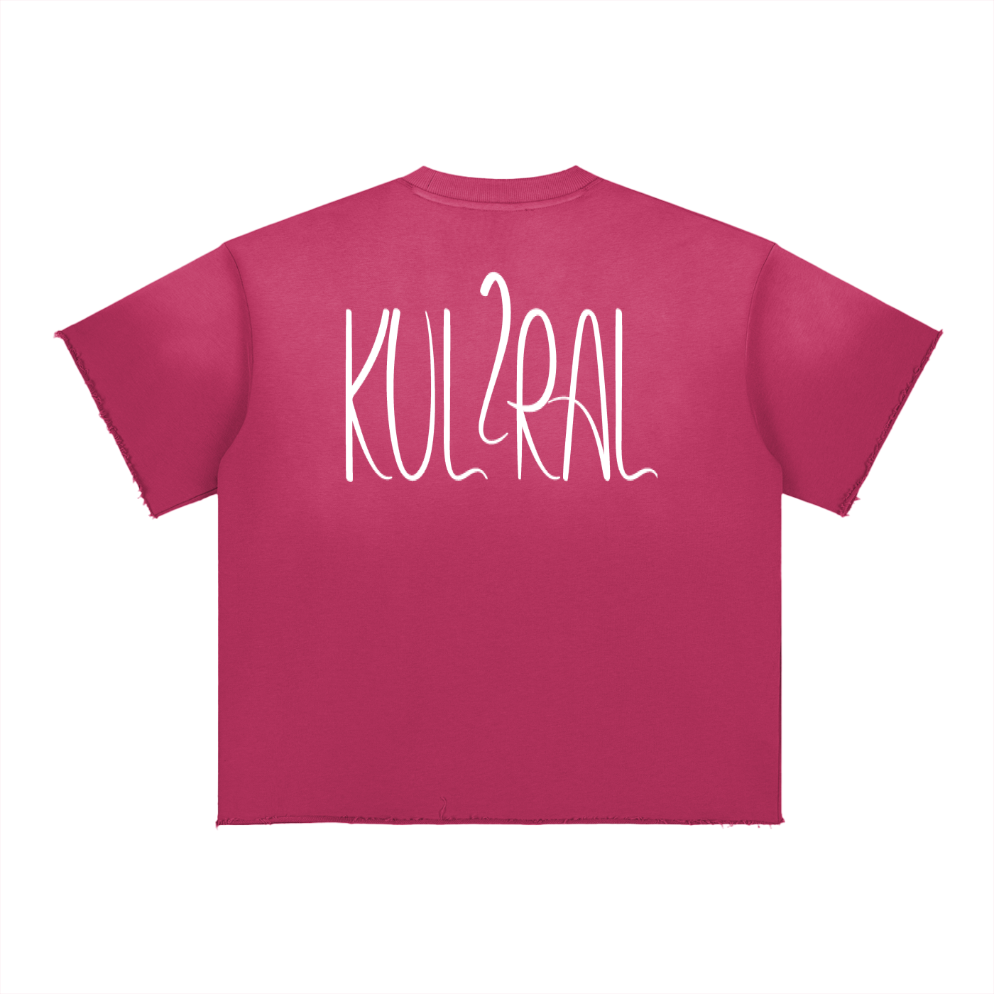 Sun Fade Raw Edge T-Shirt