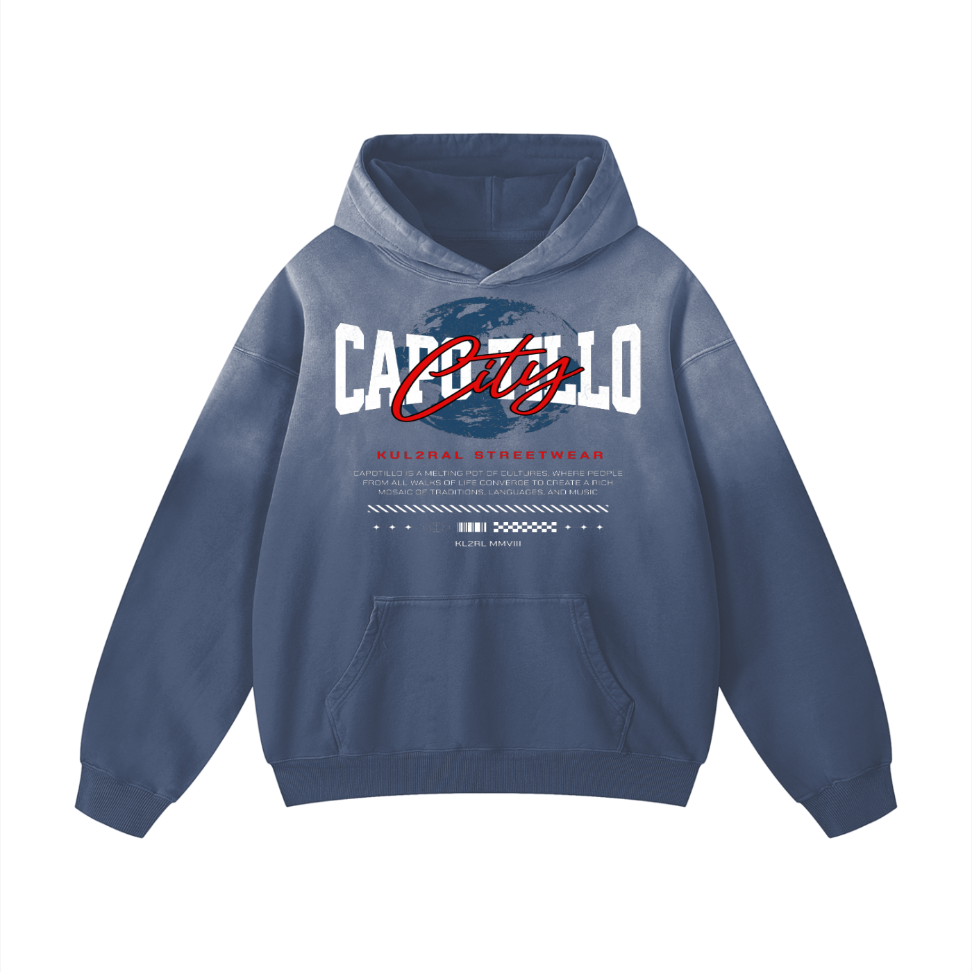 Heavyweight Sunfade Oversized Hoodie