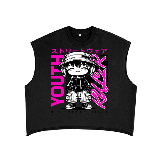 French Terry Boxy Tank Top