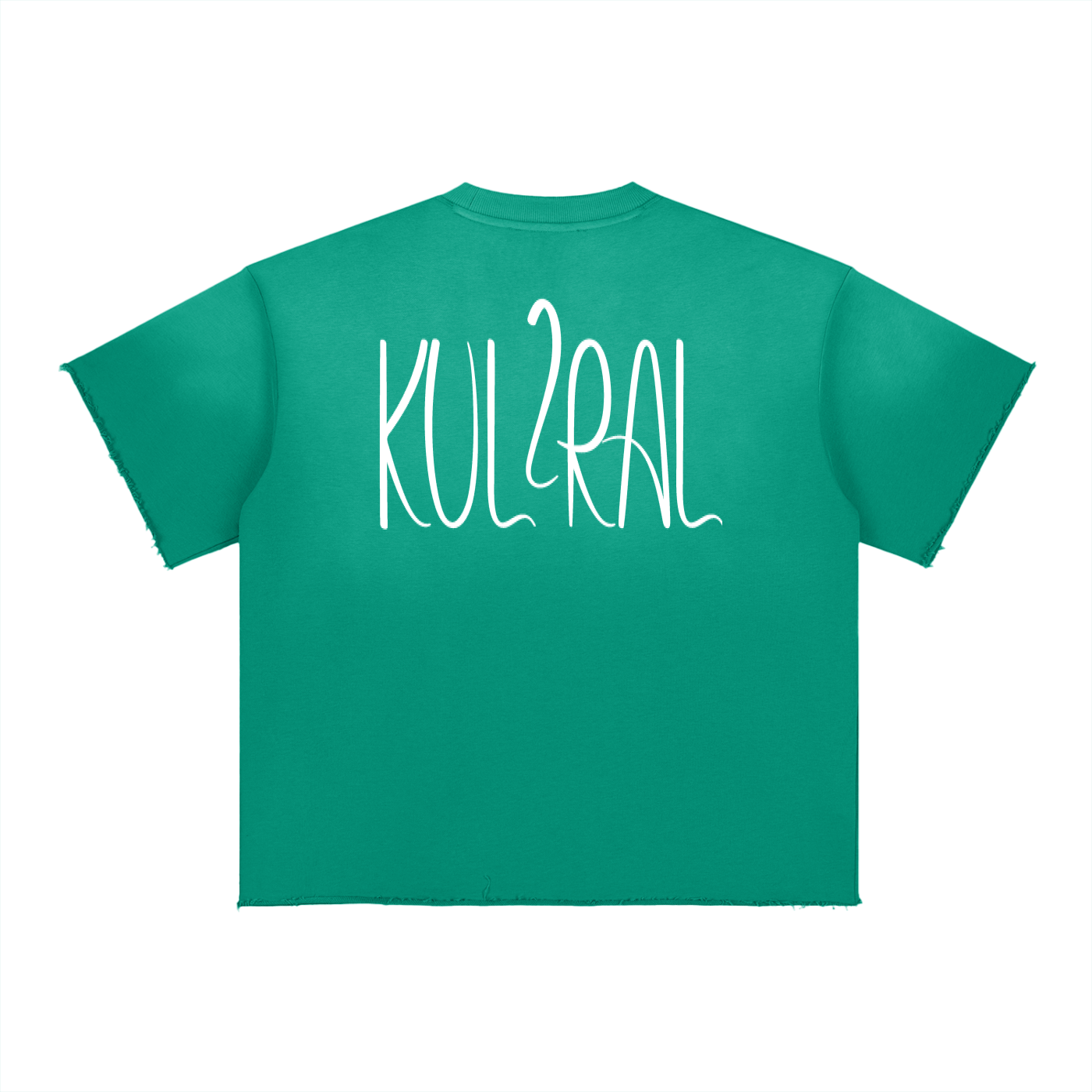 Sun Fade Raw Edge T-Shirt